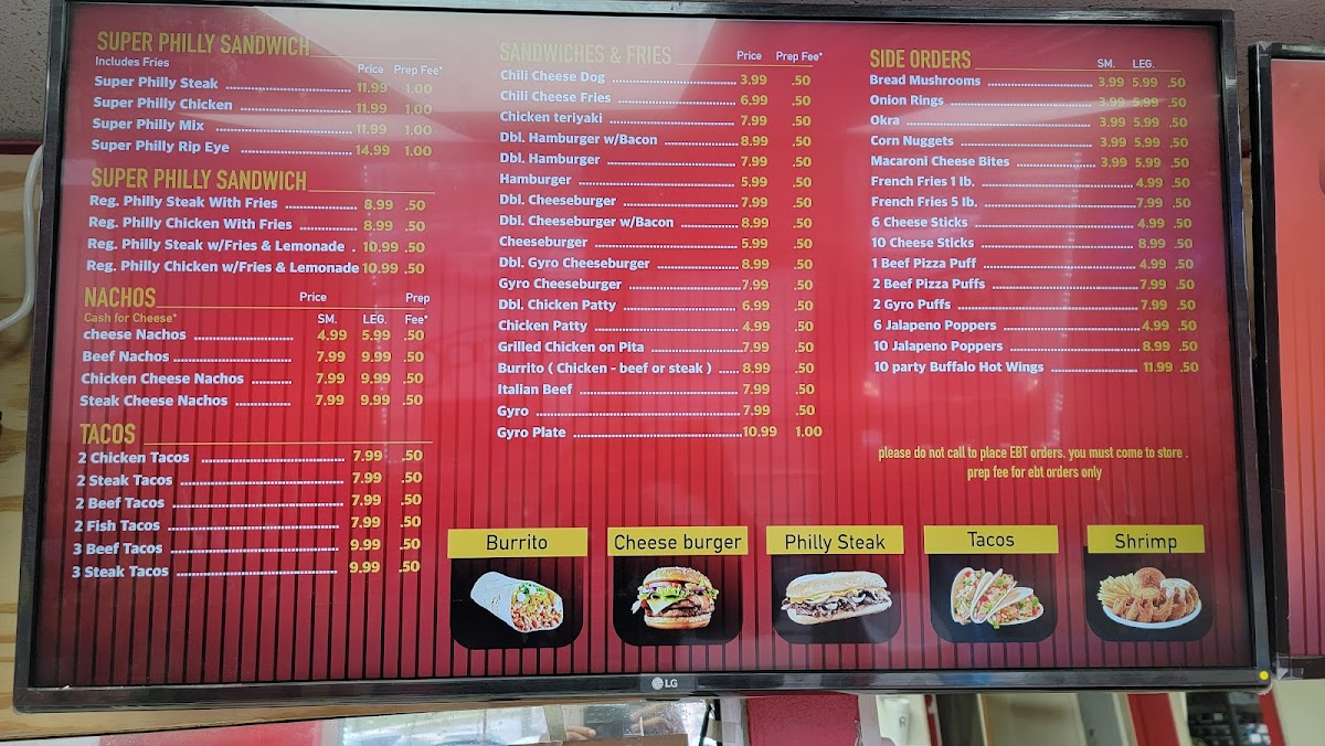 25th Steak & Lemonade Menu - Image 3